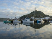 Ramea Harbour at dusk
