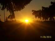 Sunrise over Belleville