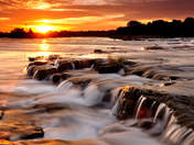 Morning at the rapids