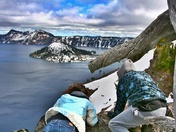 Beautiful Crater Lake, Oregon