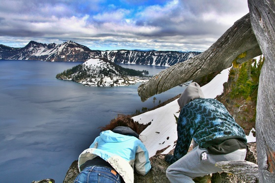 Beautiful Crater Lake, Oregon