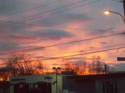 Sunrise on Rembrance Day morning belleville