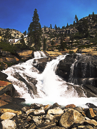 Desolation Wilderness, Eldorado National Forest, El Dorado County/Horsetail Fall