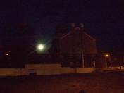 Full Moon over Bridge street Church belleville