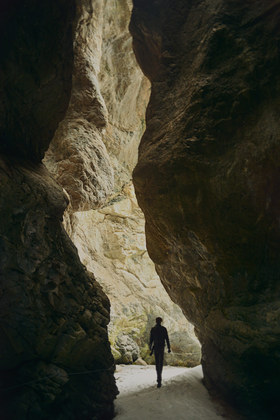 Zapata Falls at the base of Sangre de Cristo