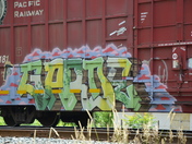 Train Grafitti