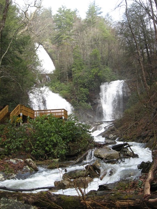 Anna Ruby Falls Scenic Area (Chattahoochee Nat Forest