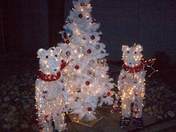 Holiday Display outside Sears plant belleville