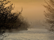Gaspereau Fishing at Dawn