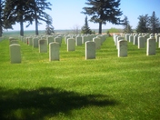 Custer National Cemetery at Little Bighorn Battlefield