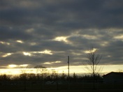 Morning Sun and Cloud over Belleville