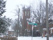 Holloway street Belleville after the snowfall