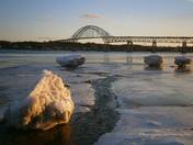 Miramichi River Mini Icebergs