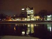 Lovely evening reflection on the Moira River
