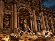 Trevi Fountain by Night
