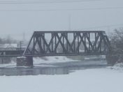 Winter on the Moira River Belleville