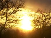 Last Sundown of 2013 over belleville