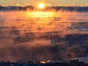 Winter Sunrise Over Lake Ontario