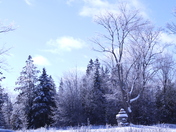 Inuksuk after snow storm 
