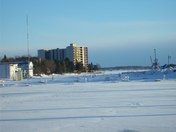 Winter Scene at Victoria Park Belleville