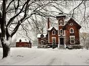 winter snow in montreal
