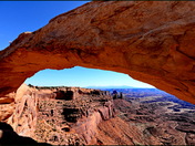 across the natural door