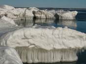Ice Volcanos and Shoreline
