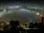 Train Bridge Milky Way