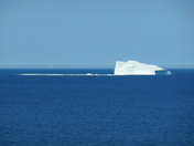 Crumbling iceberg
