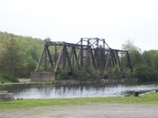 Old CN swing Bridge in Glen Ross Ont