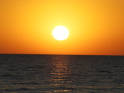 Twin Lakes Beach at Sunset