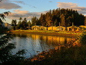 Sunrise at The Haida Heritage Center