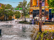 The rain in Weyburn city