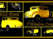 Bright Yellow Hotrod