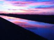 Canal sunset 