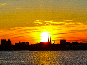 Sunset in Charlottetown