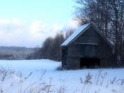 Old barn in the Eastern Townships of Quebec