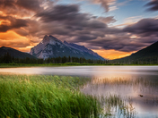 Vermillion Lakes Sunrise
