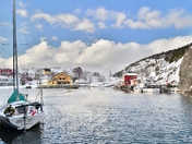 Winter in "The Gut" St John's NL