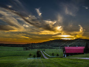 Sunset in Chichester