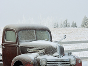 Frosty Old Truck