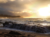 The last rays of the day