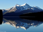 Maligne Lake. Jasper National Park.