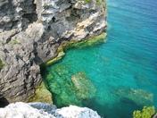 Canadian water. Canadian rocks.