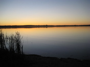 Sunset on the lake