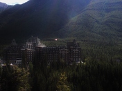 Banff Springs Hotel Basking in the Sun