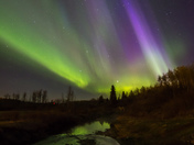 Colours over the Paddle River