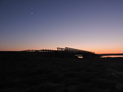 Bridge at sunset 