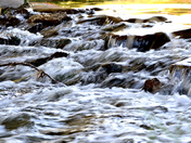 Water over Rocks
