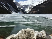 Snowy Lake Louise
